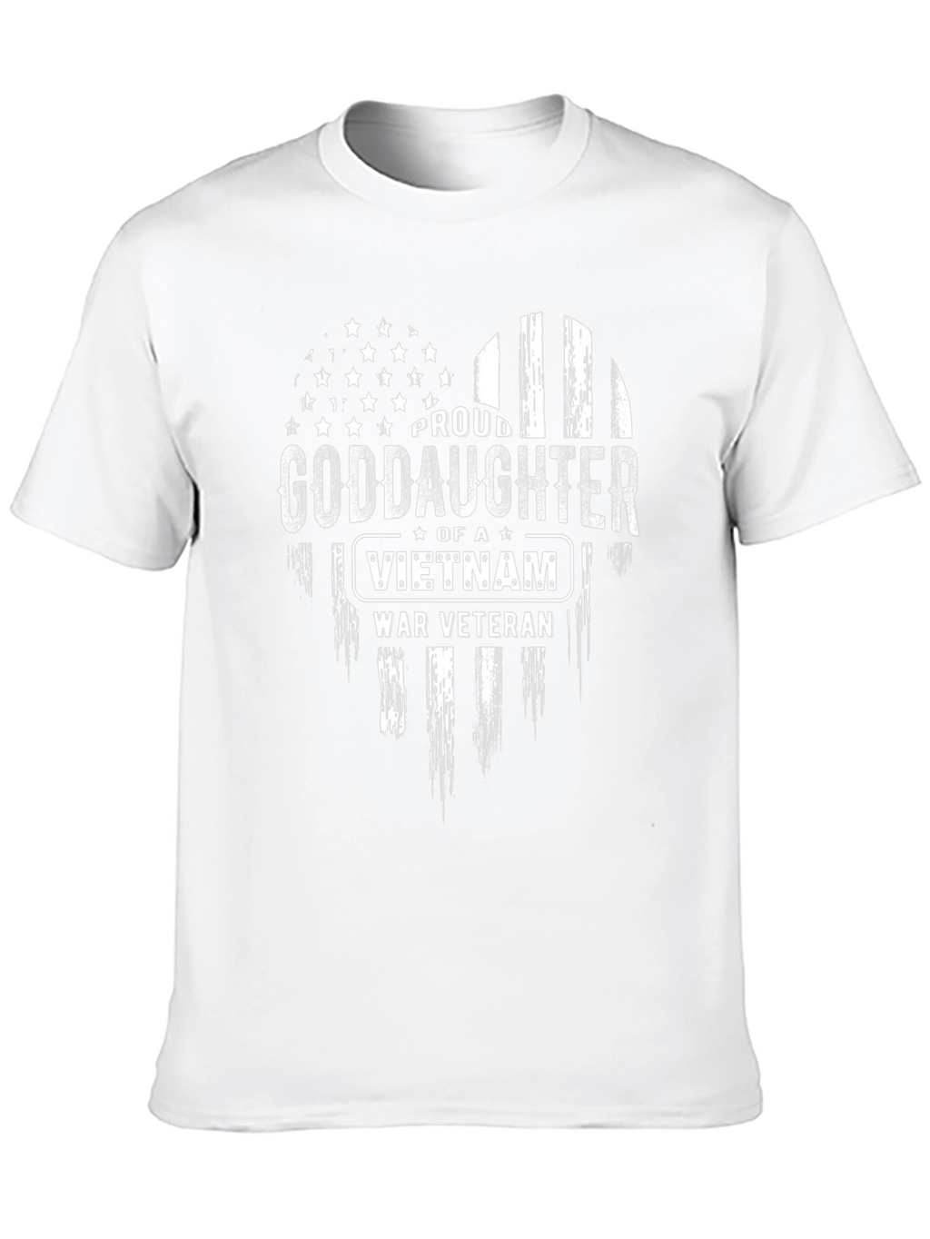 Proud Goddaughter Vietnam War Veteran Graphic T-Shirt