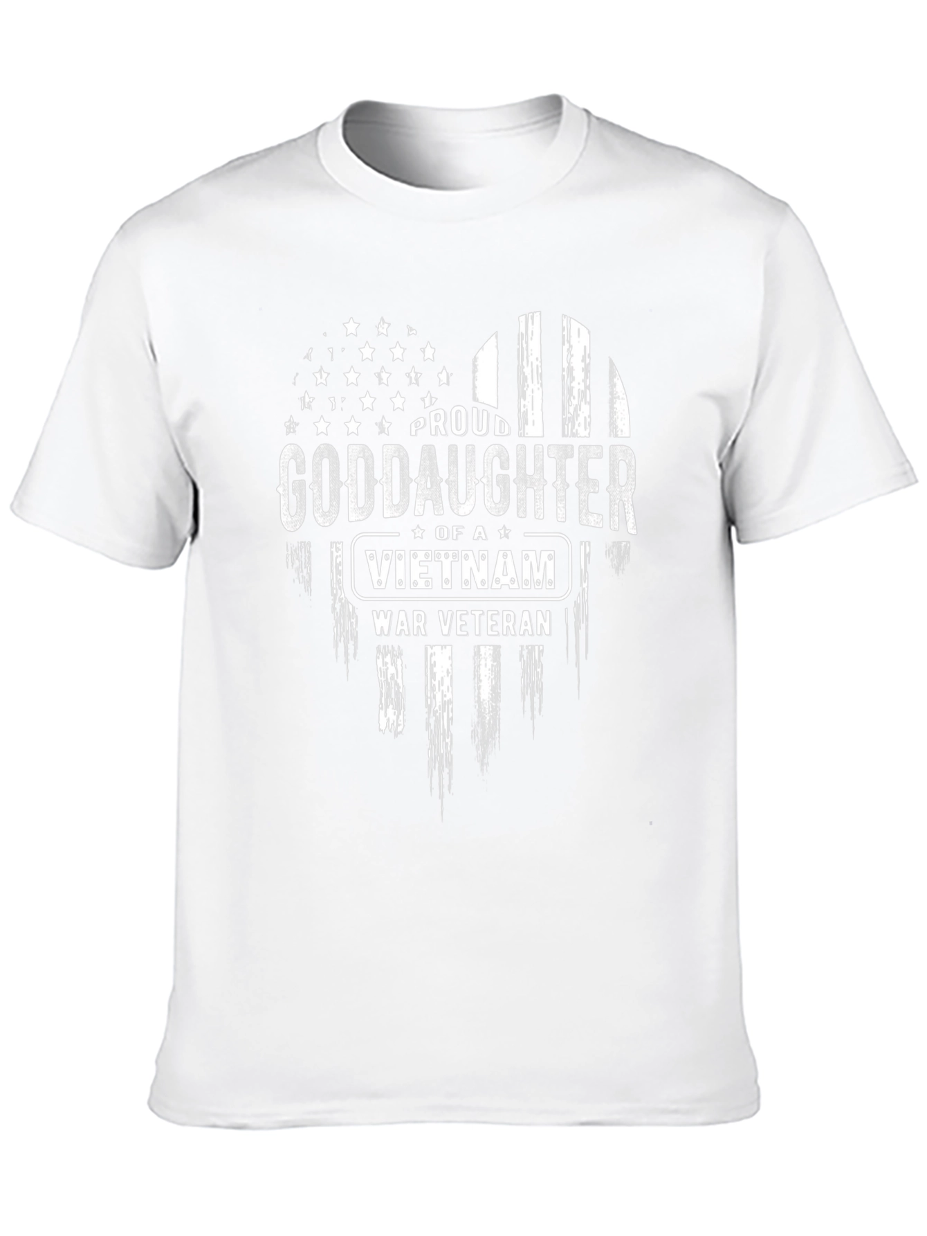 Proud Goddaughter Vietnam War Veteran Graphic T-Shirt