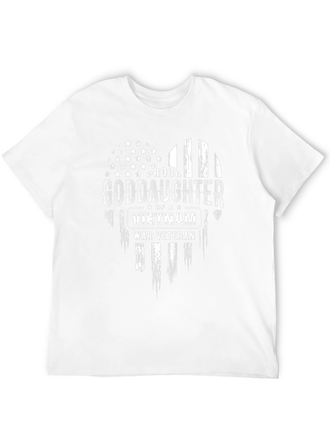 Proud Goddaughter Vietnam War Veteran Graphic T-Shirt