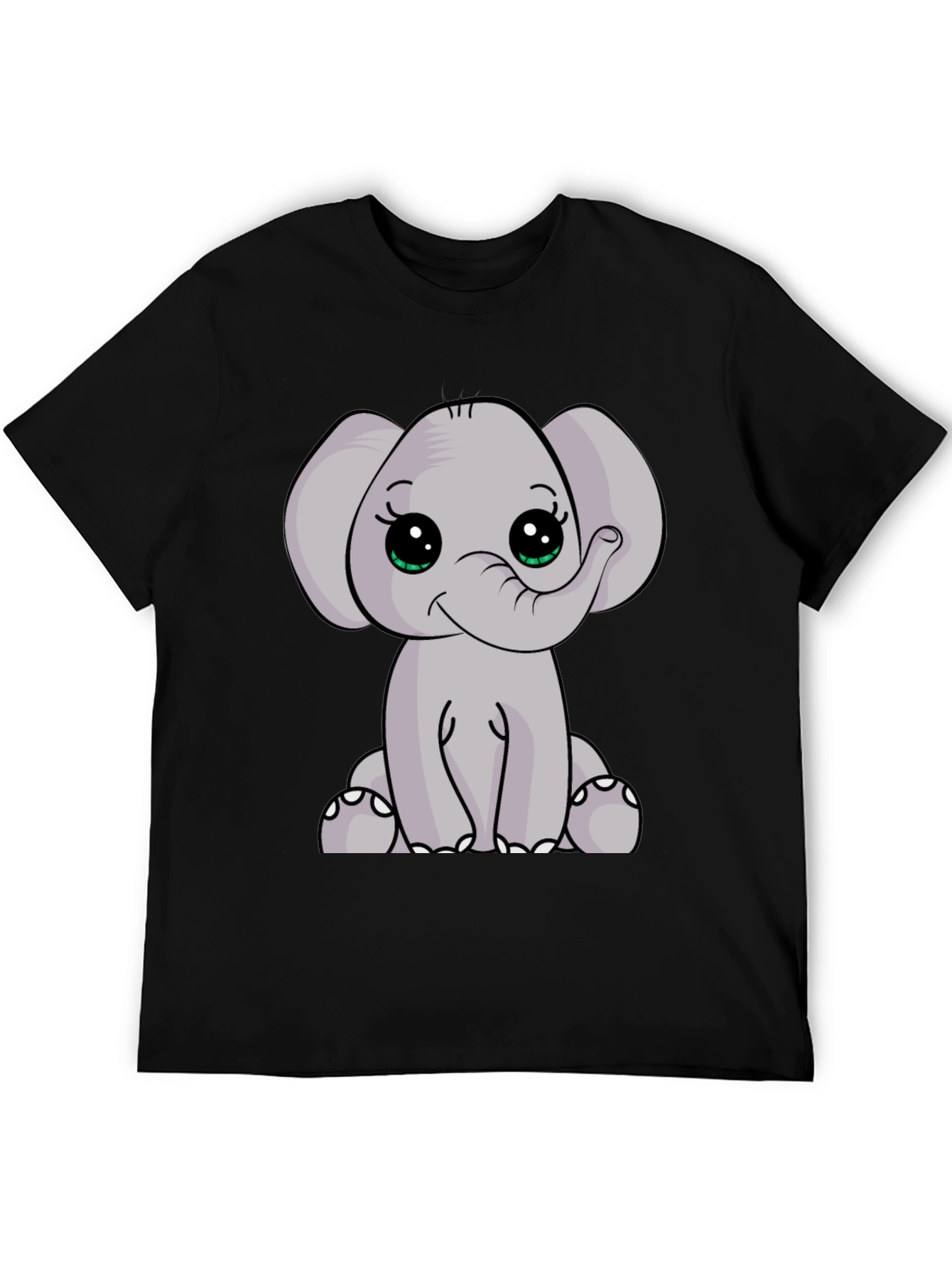 Cute Elephant Graphic T-Shirt - Soft Cotton Blend