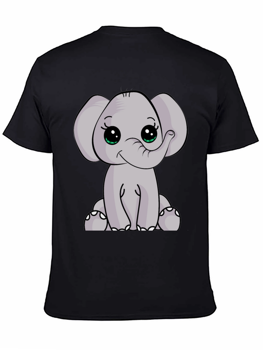 Cute Elephant Graphic T-Shirt - Soft Cotton Blend