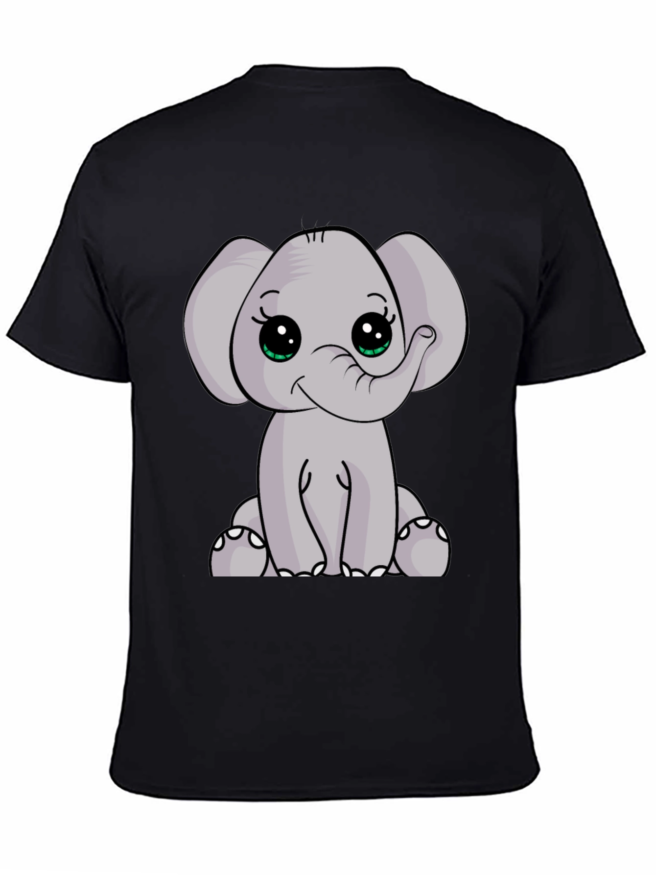 Cute Elephant Graphic T-Shirt - Soft Cotton Blend