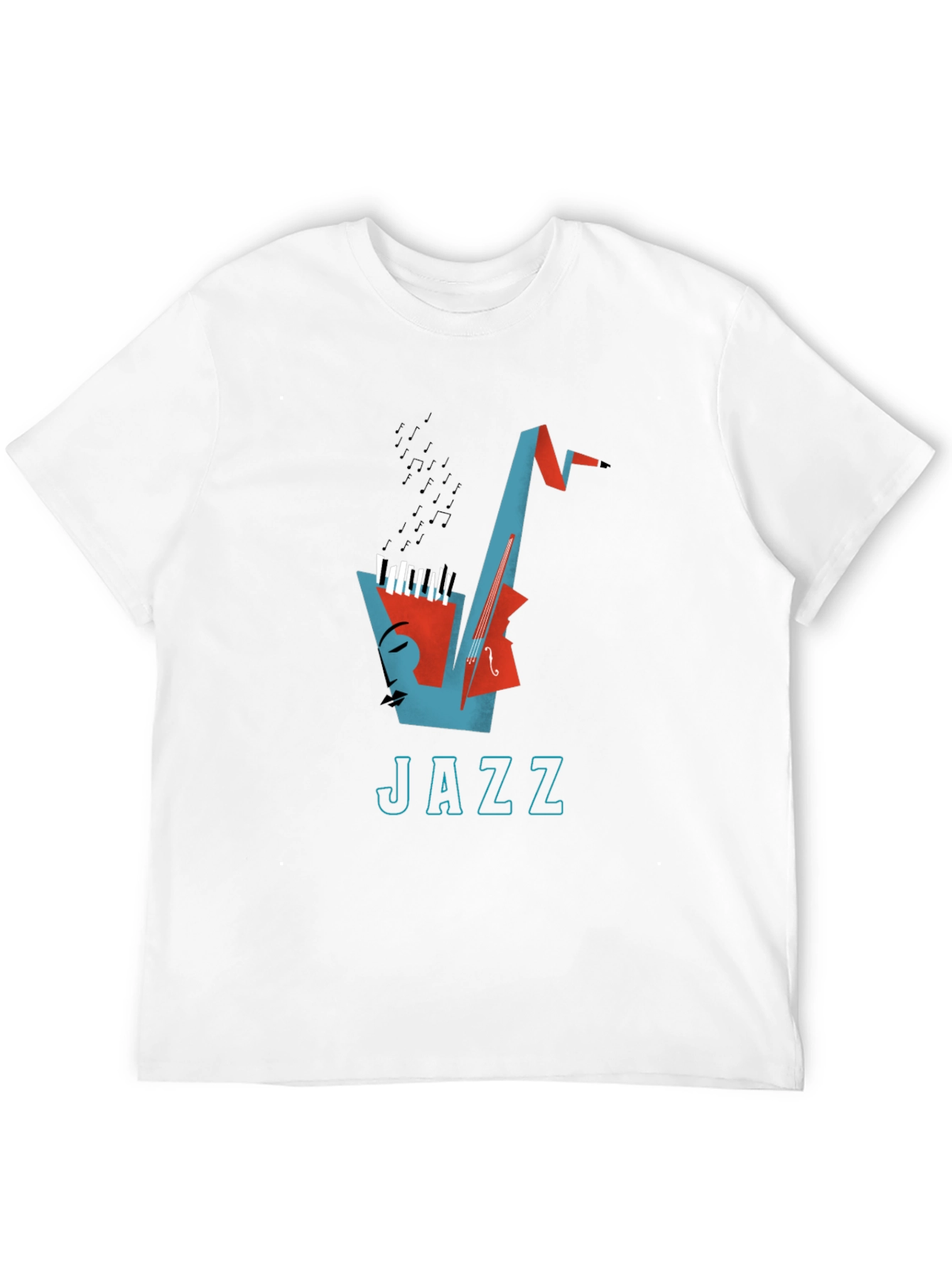 Jazz Music Graphic T-Shirt - Cool Design