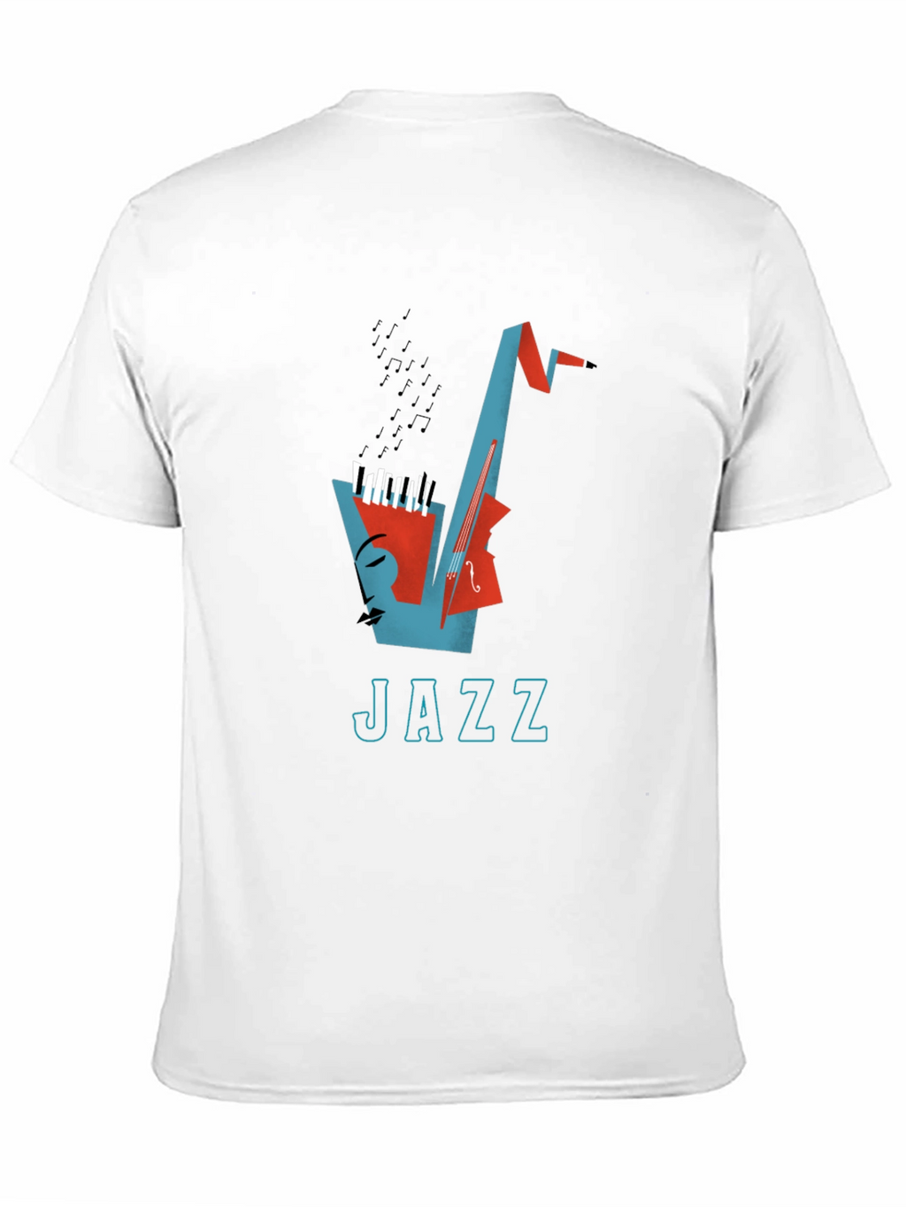 Jazz Music Graphic T-Shirt - Cool Design