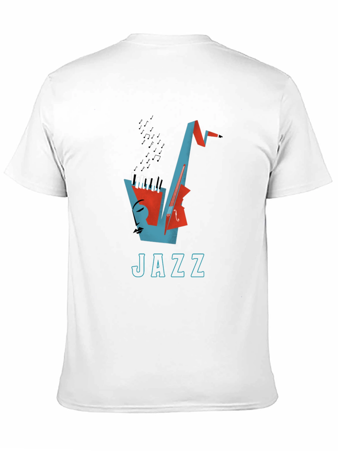 Jazz Music Graphic T-Shirt - Cool Design