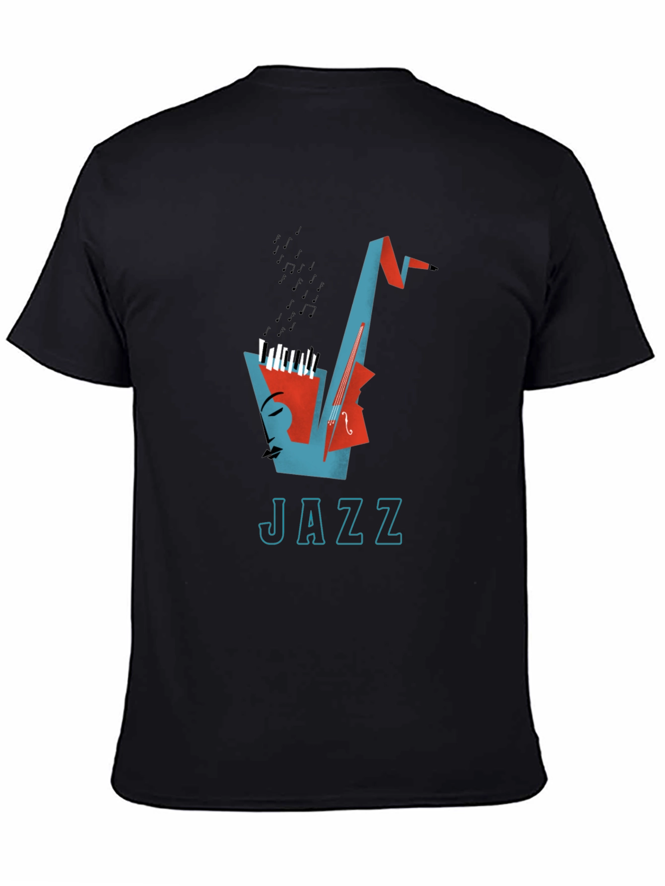 Jazz Music Graphic T-Shirt - Cool Design