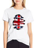 Union Jack Ripped T-Shirt - Patriotic UK Pride Tee