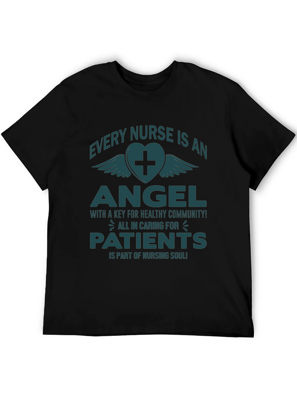 Nurse Angel T-Shirt - Caring for Patients