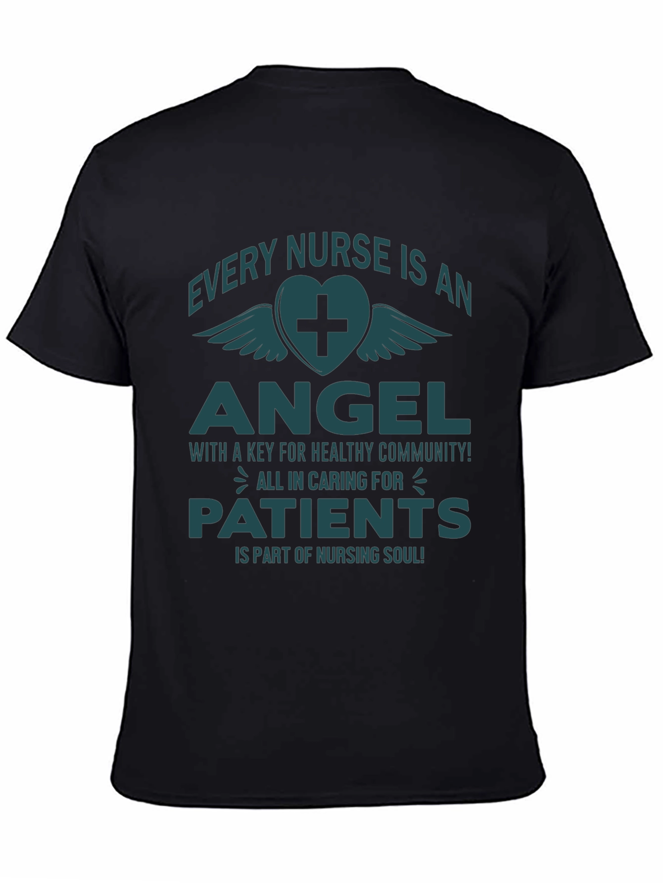 Nurse Angel T-Shirt - Caring for Patients