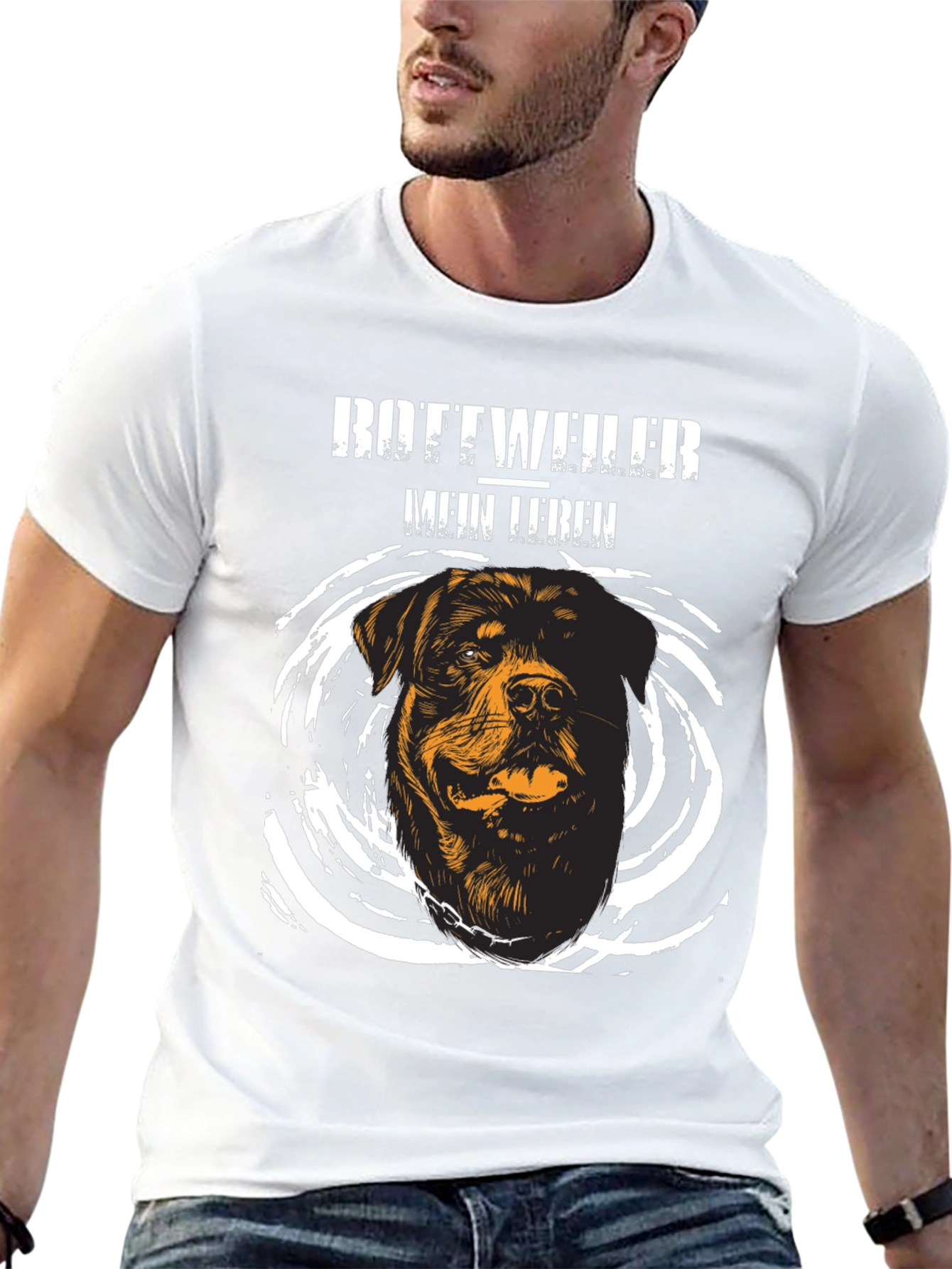 Rottweiler Dog Lover T-Shirt - Mein Leben Design