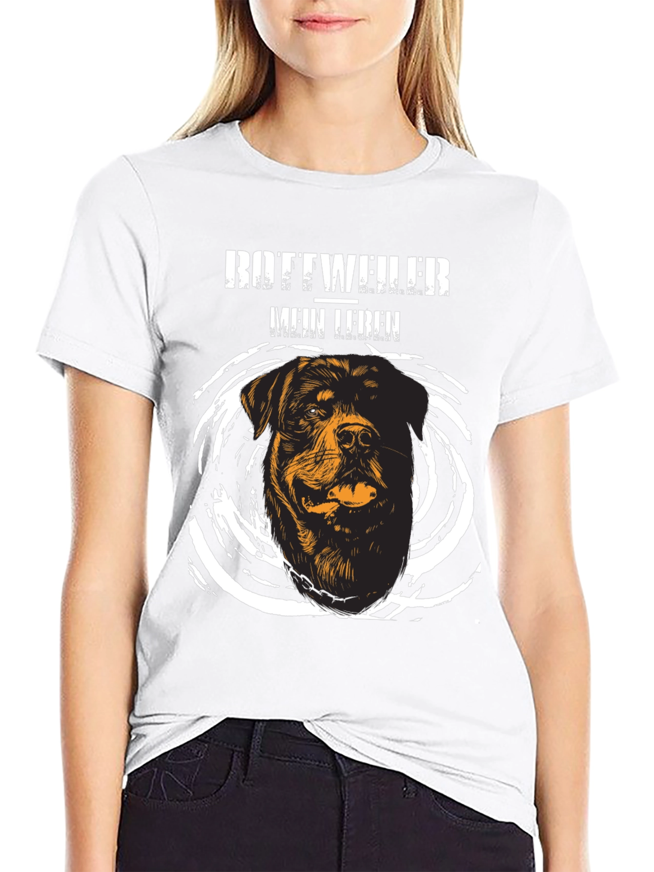 Rottweiler Dog Lover T-Shirt - Mein Leben Design