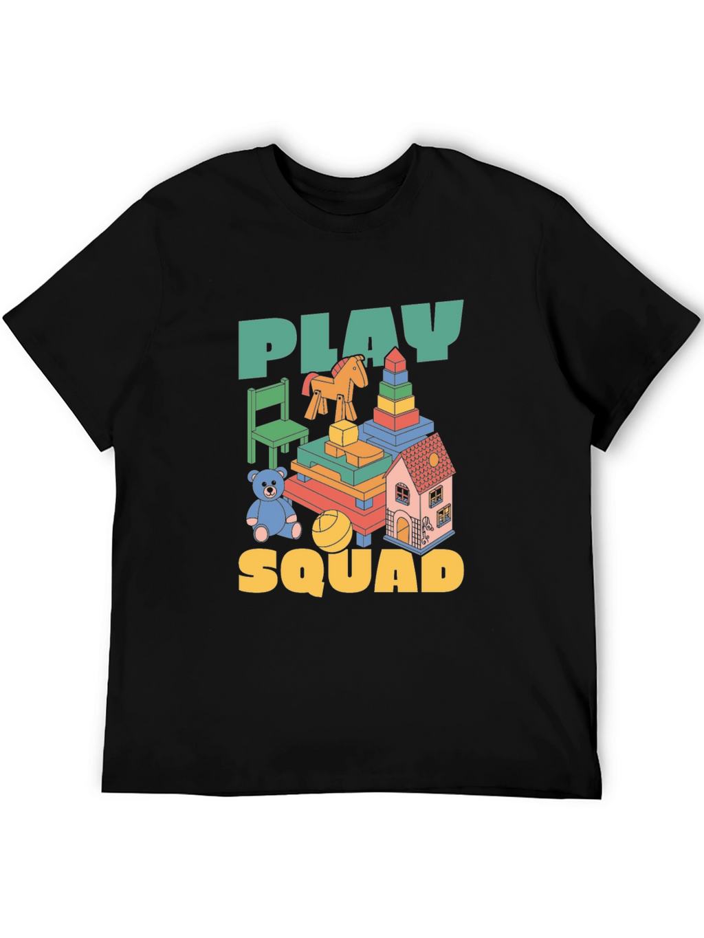 Play Squad Graphic T-Shirt