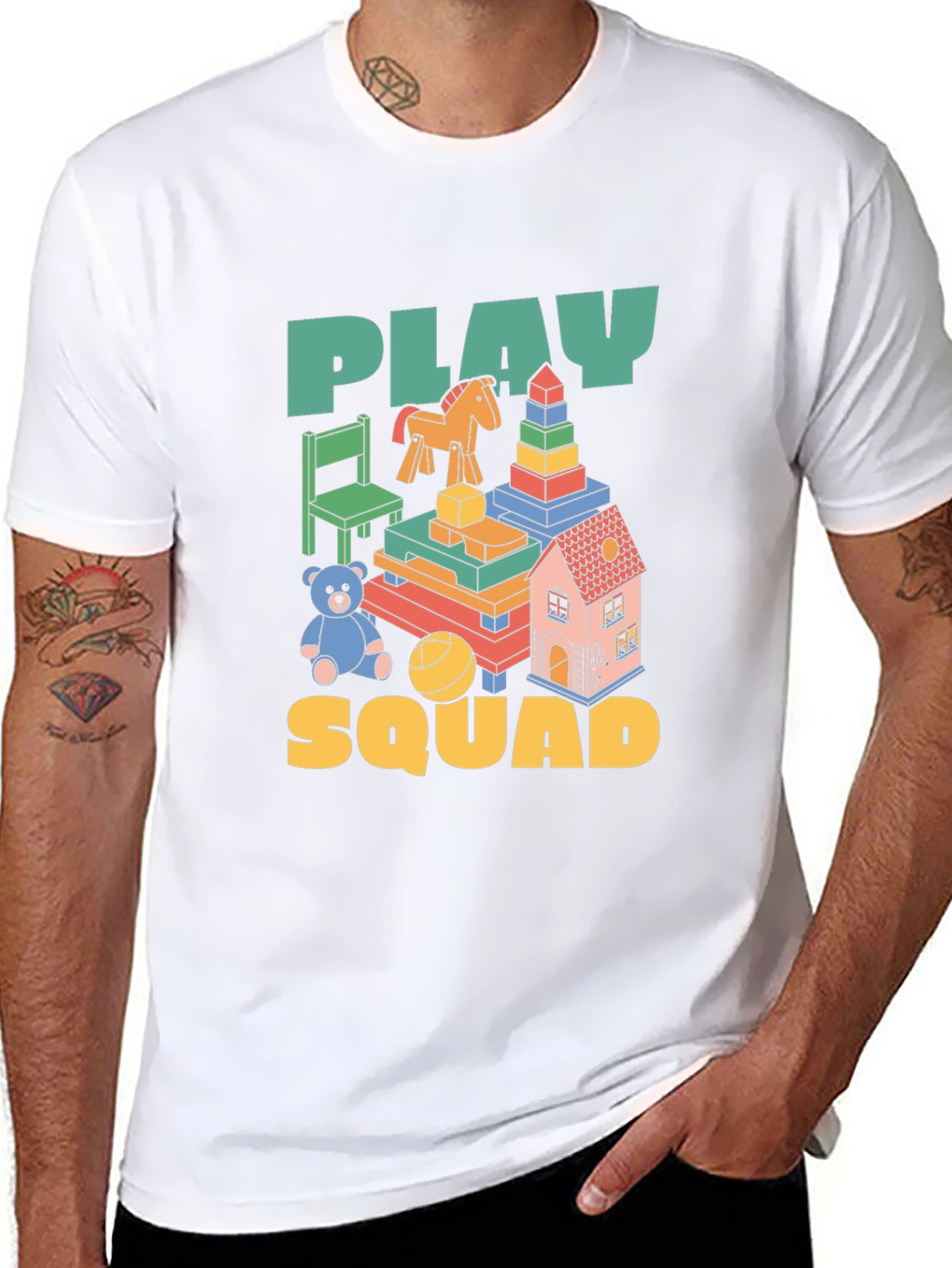 Play Squad Graphic T-Shirt