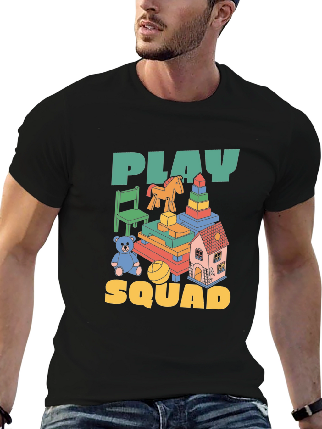 Play Squad Graphic T-Shirt