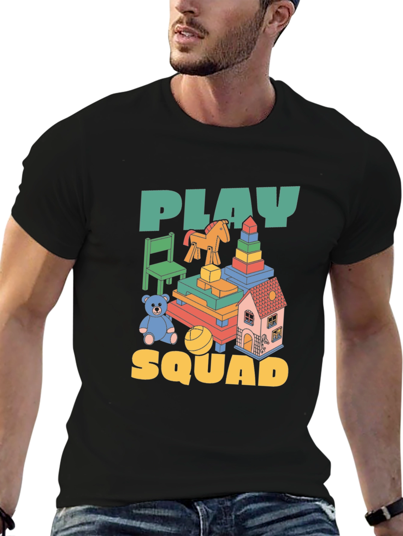 Play Squad Graphic T-Shirt