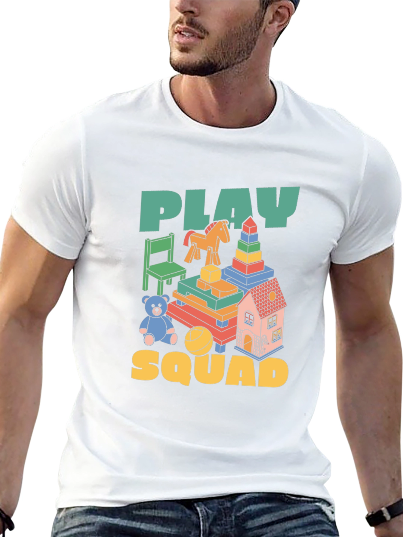 Play Squad Graphic T-Shirt