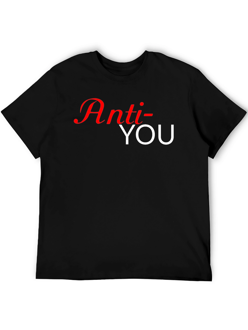 Anti-You Graphic T-Shirt - Black