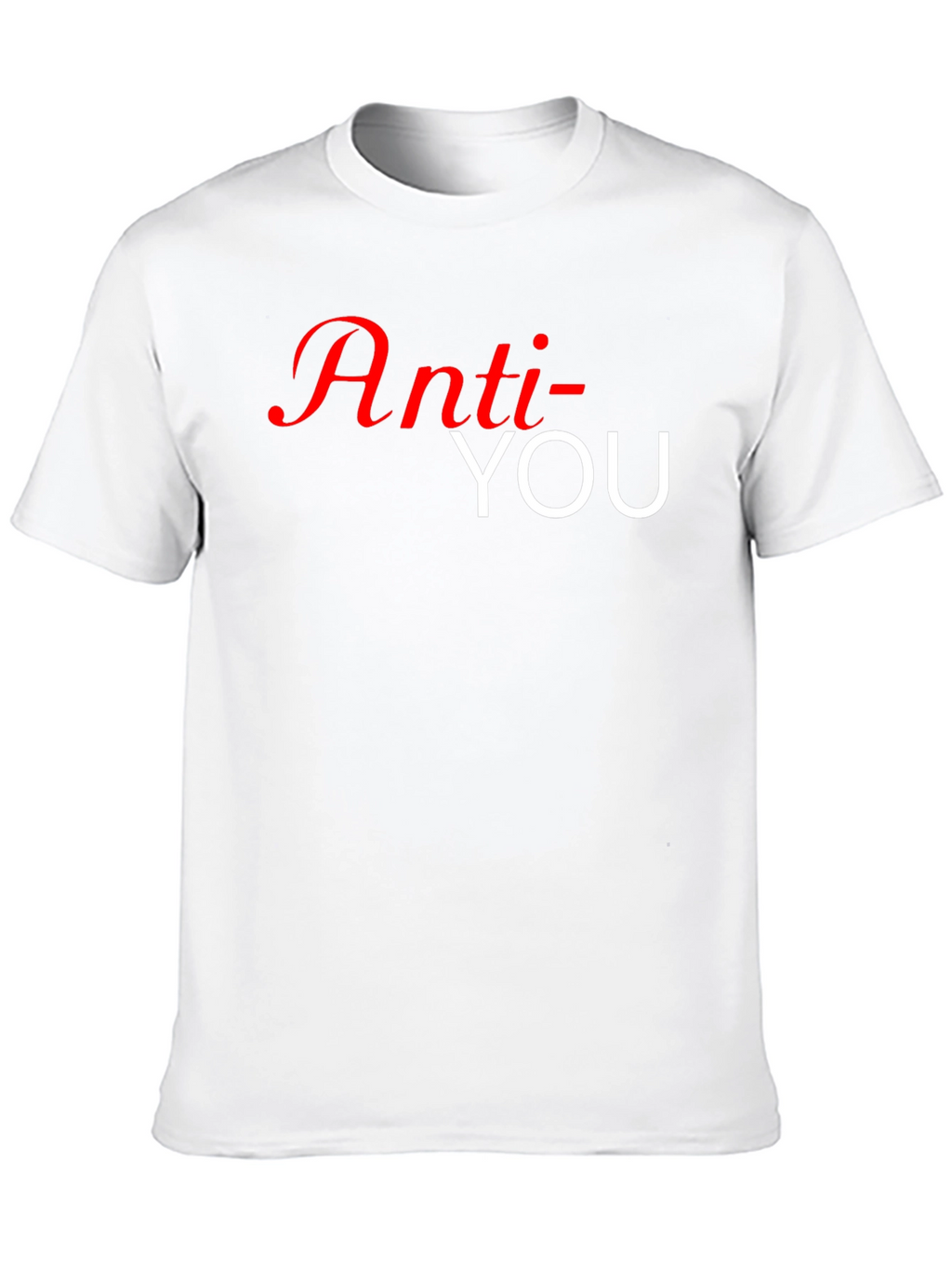 Anti-You Graphic T-Shirt - Black