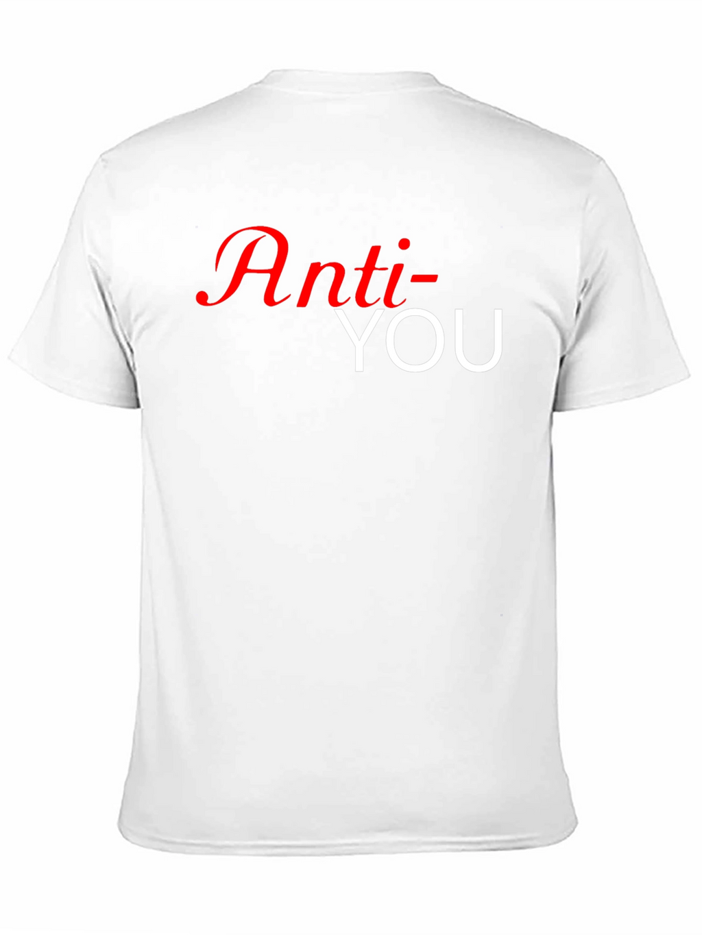 Anti-You Graphic T-Shirt - Black