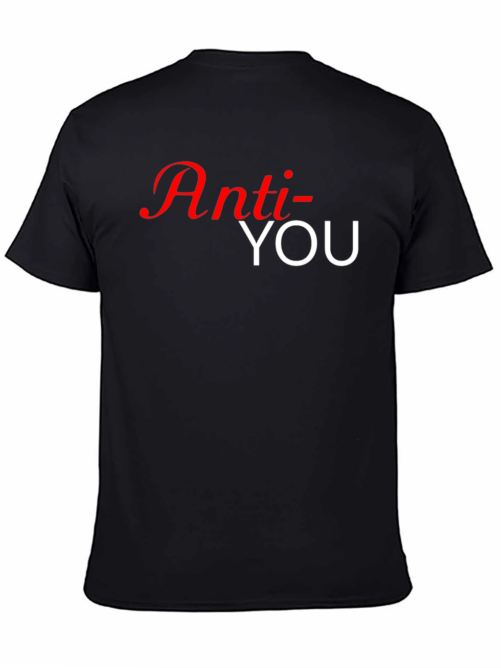 Anti-You Graphic T-Shirt - Black