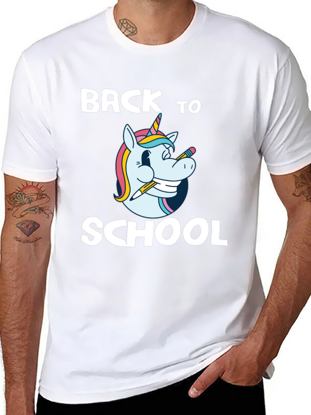 Back to School Unicorn T-Shirt