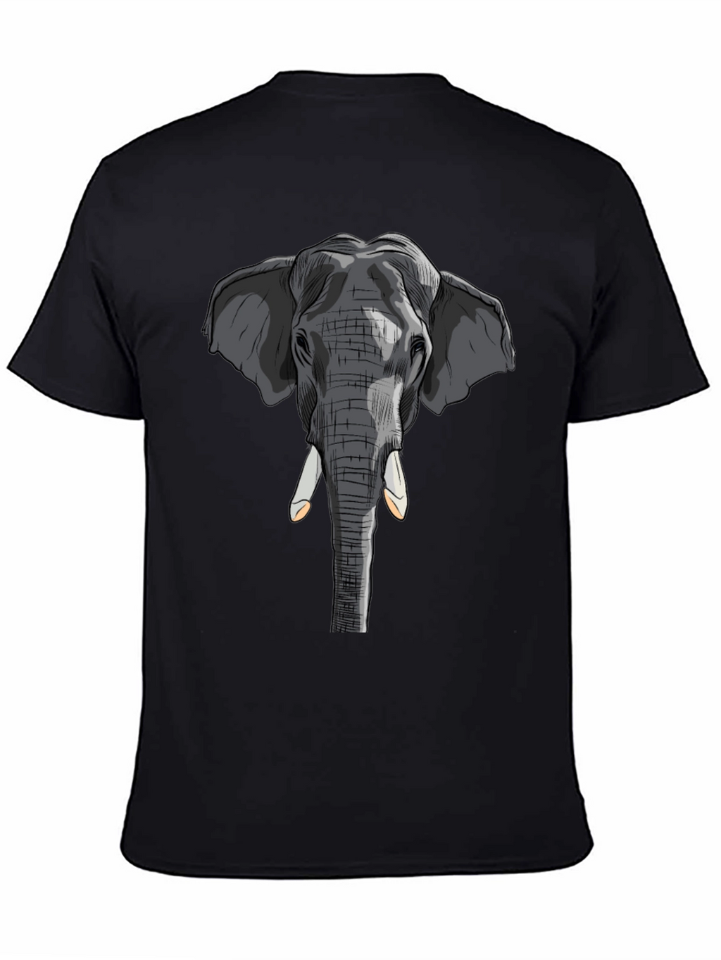 Elephant Graphic T-Shirt - Stylish Animal Print Tee