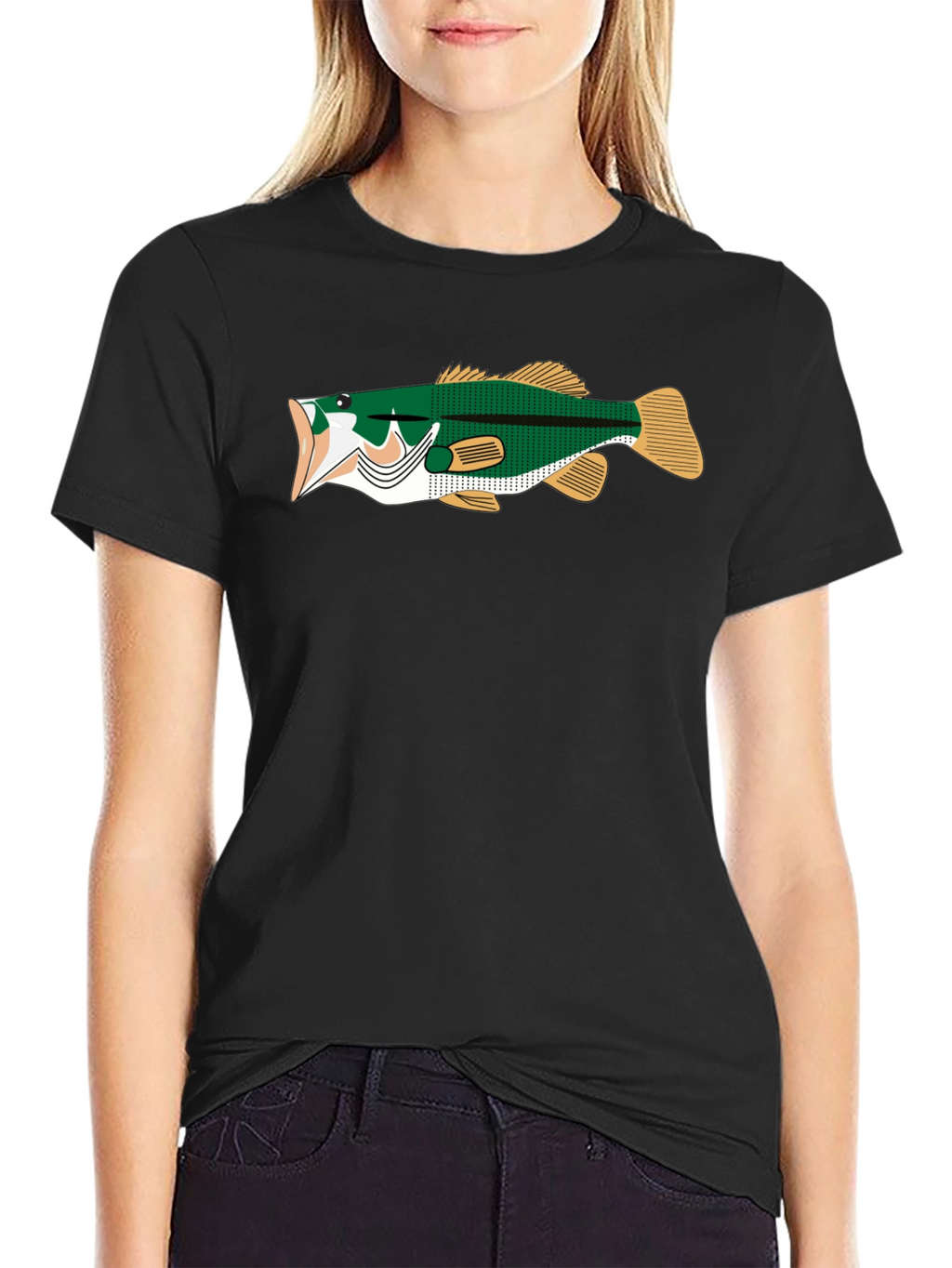 Bass Fishing T-Shirt - Unique Angler Design