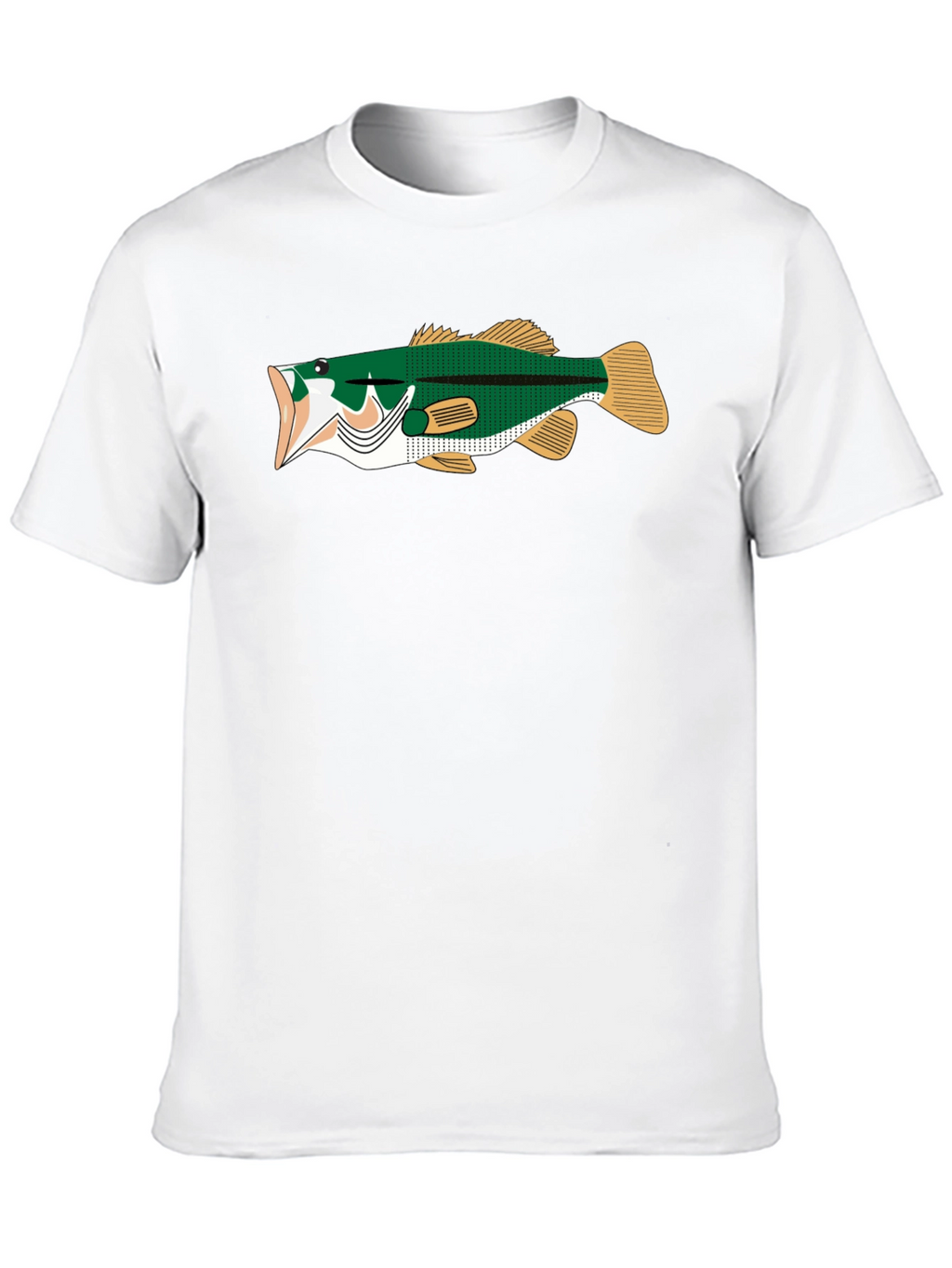 Bass Fishing T-Shirt - Unique Angler Design