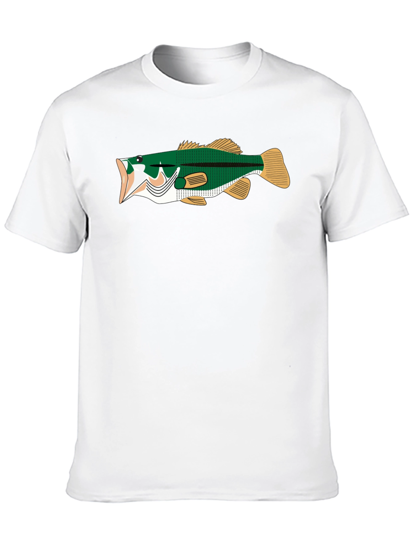 Bass Fishing T-Shirt - Unique Angler Design