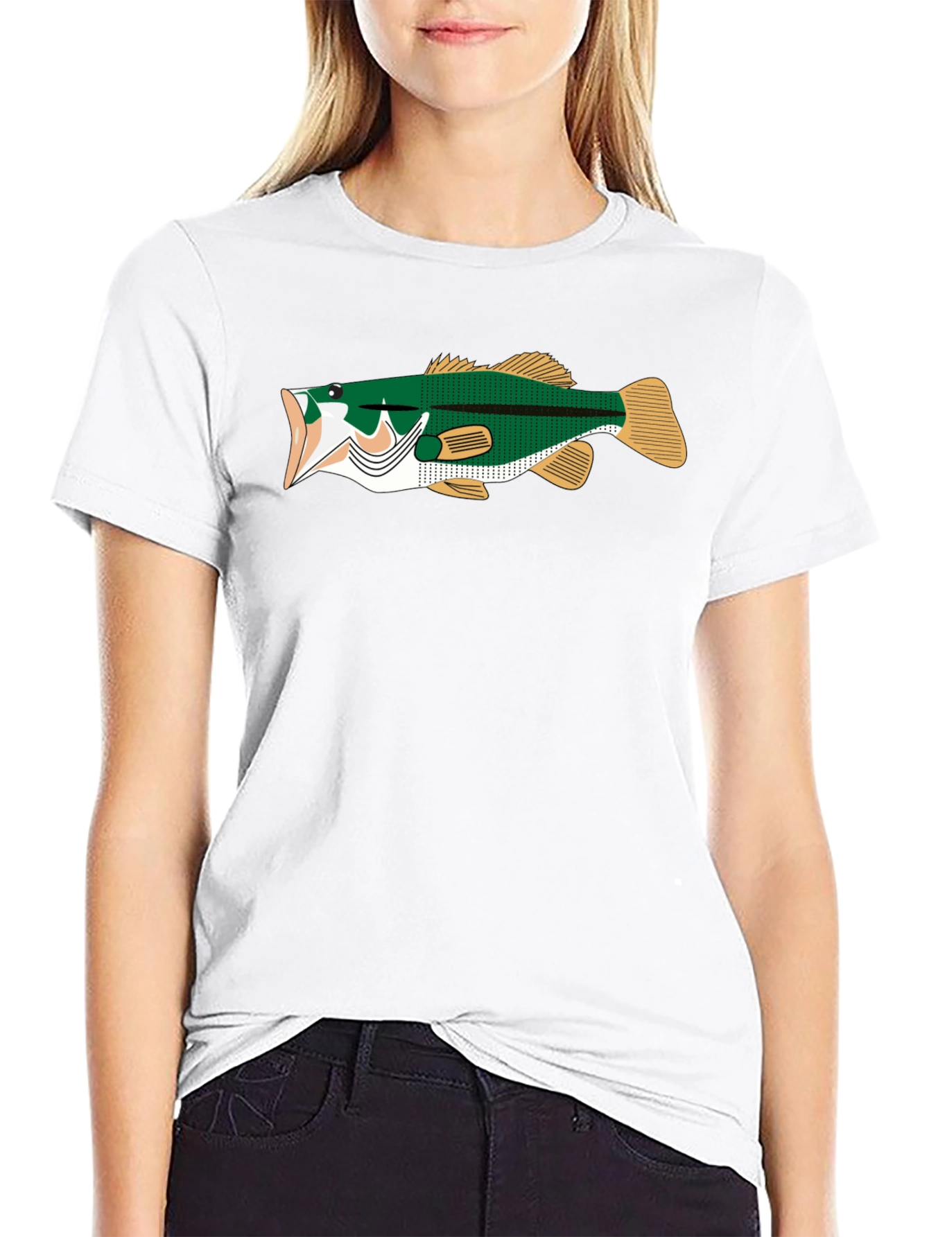 Bass Fishing T-Shirt - Unique Angler Design