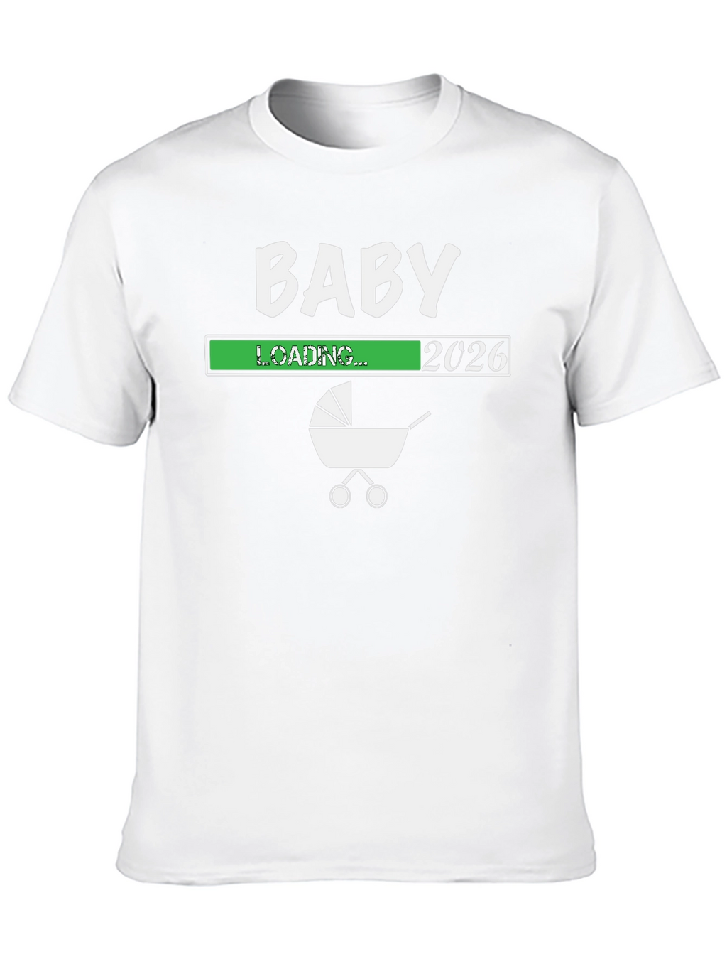 Baby Loading 2026 Graphic T-Shirt - Future Parents