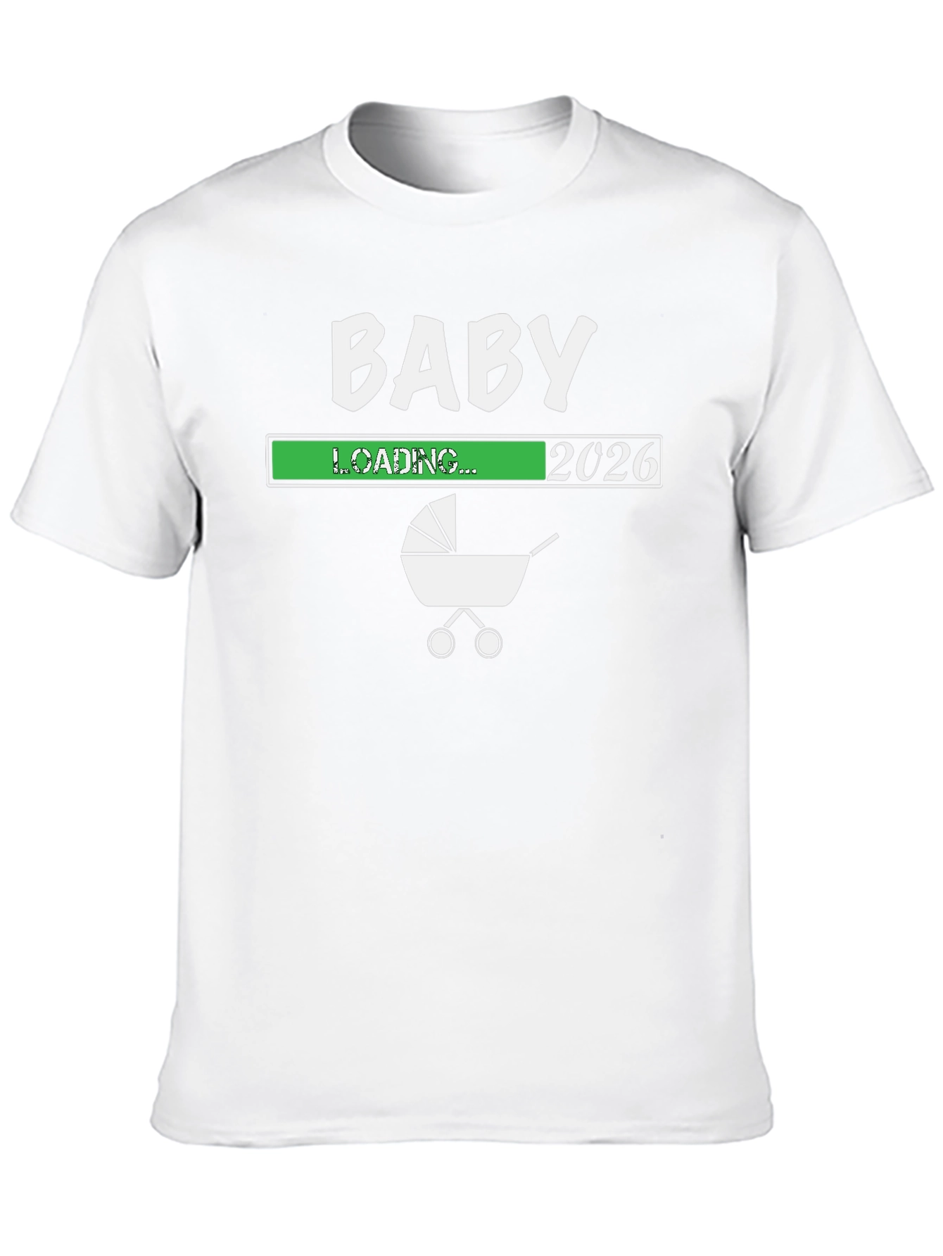 Baby Loading 2026 Graphic T-Shirt - Future Parents