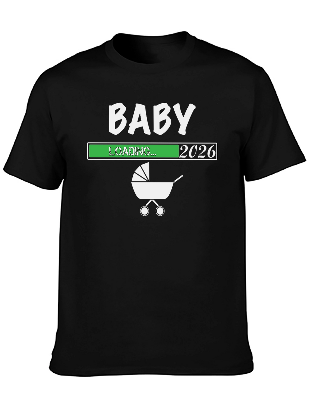 Baby Loading 2026 Graphic T-Shirt - Future Parents