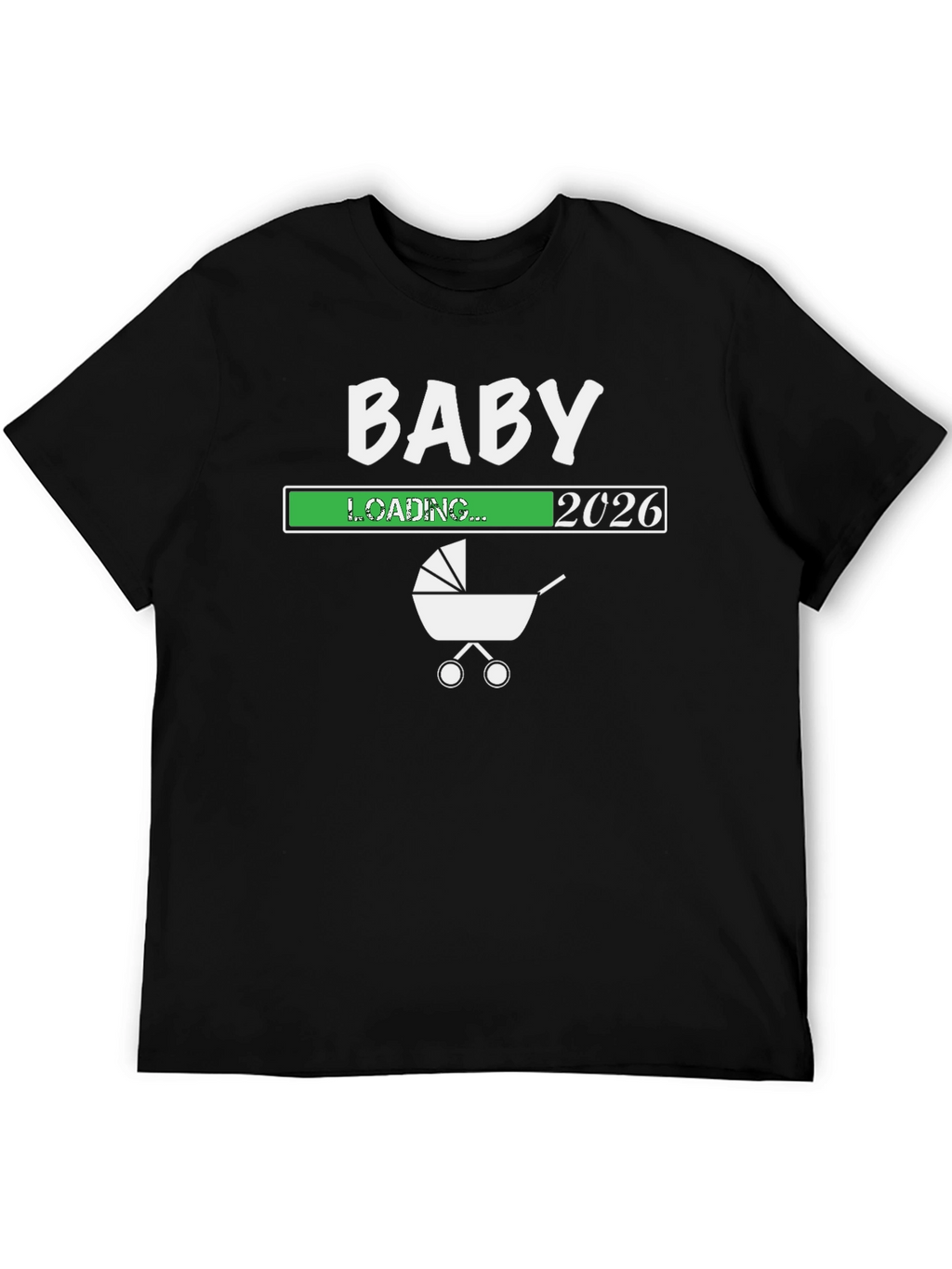 Baby Loading 2026 Graphic T-Shirt - Future Parents