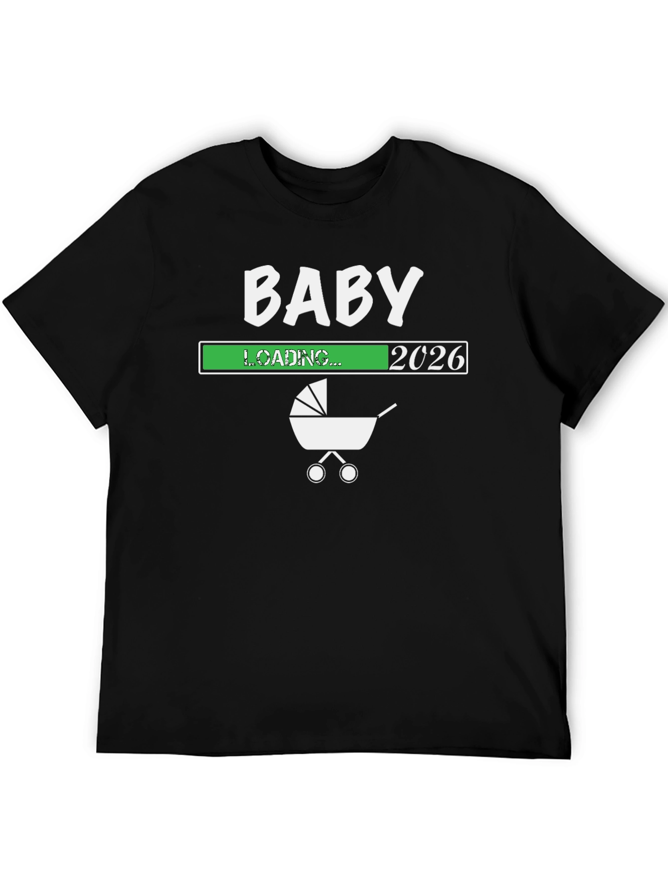 Baby Loading 2026 Graphic T-Shirt - Future Parents