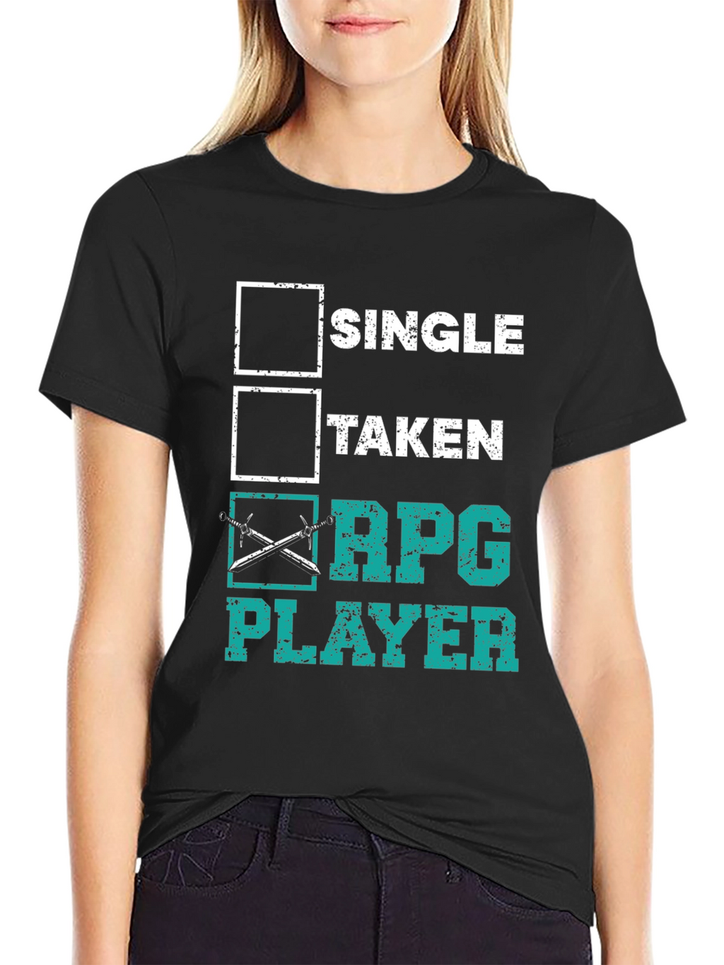 RPG Player Graphic Tee - Gamer T-Shirt