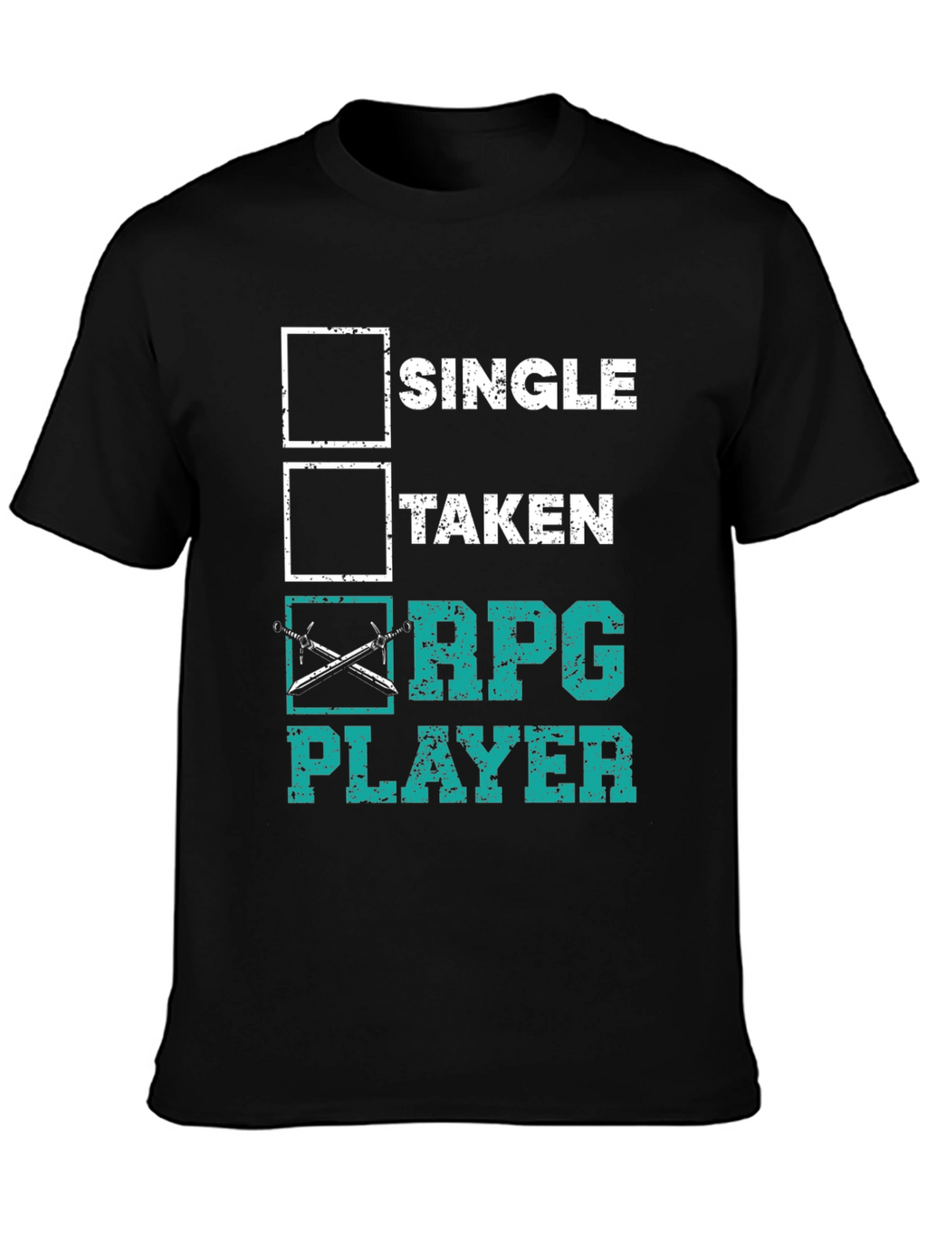RPG Player Graphic Tee - Gamer T-Shirt