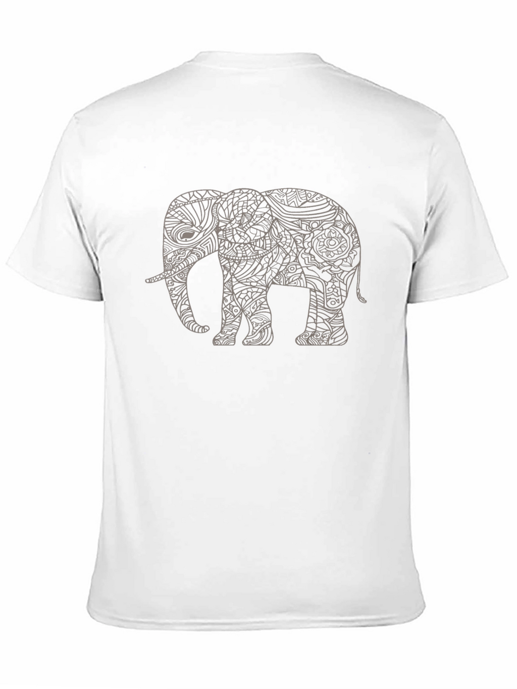 Elephant Graphic Tee - Mens Black Short Sleeve