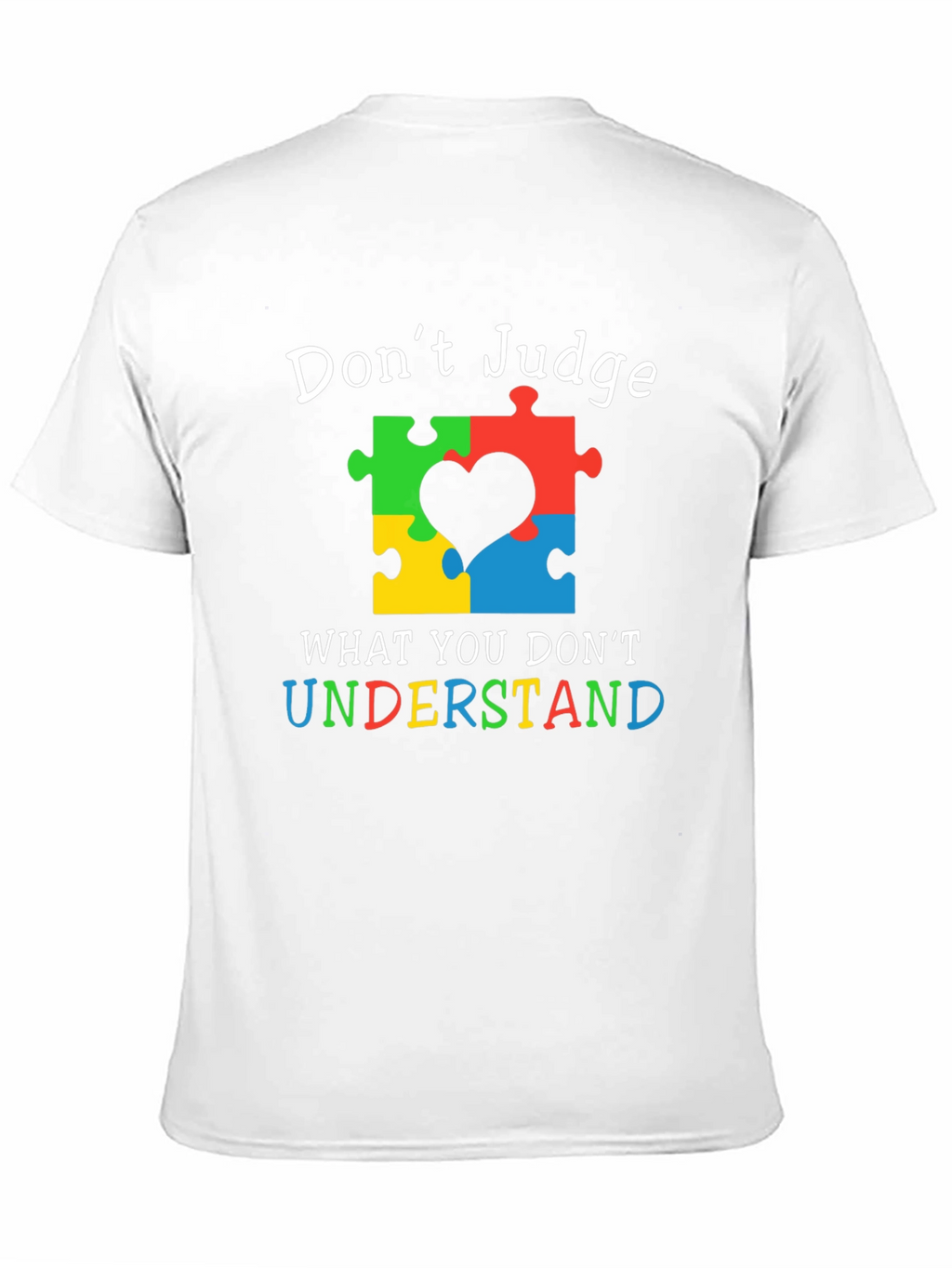 Autism Awareness Puzzle Heart T-Shirt