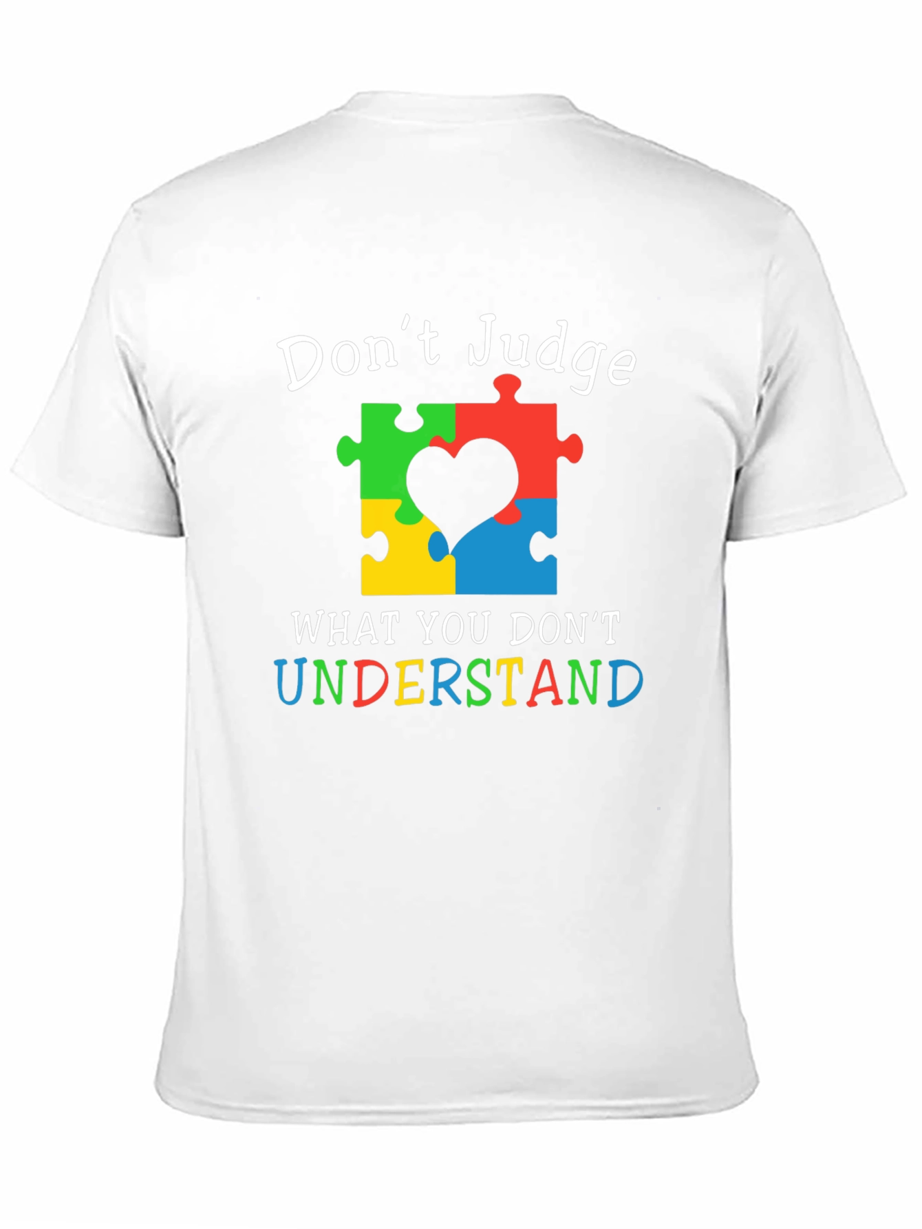 Autism Awareness Puzzle Heart T-Shirt