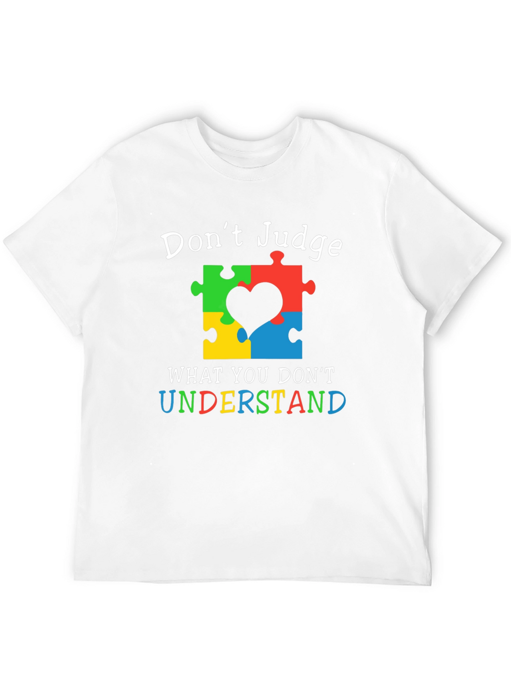 Autism Awareness Puzzle Heart T-Shirt