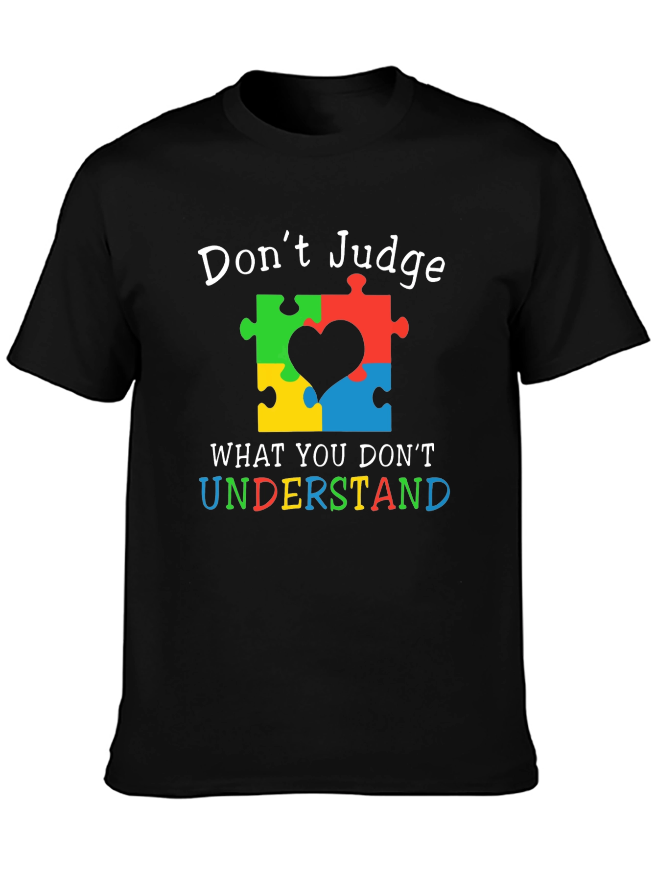 Autism Awareness Puzzle Heart T-Shirt