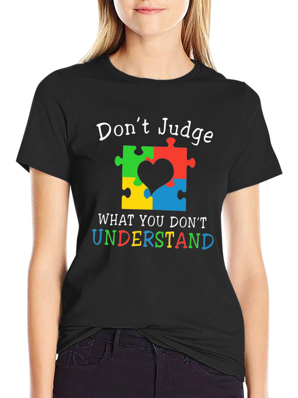 Autism Awareness Puzzle Heart T-Shirt