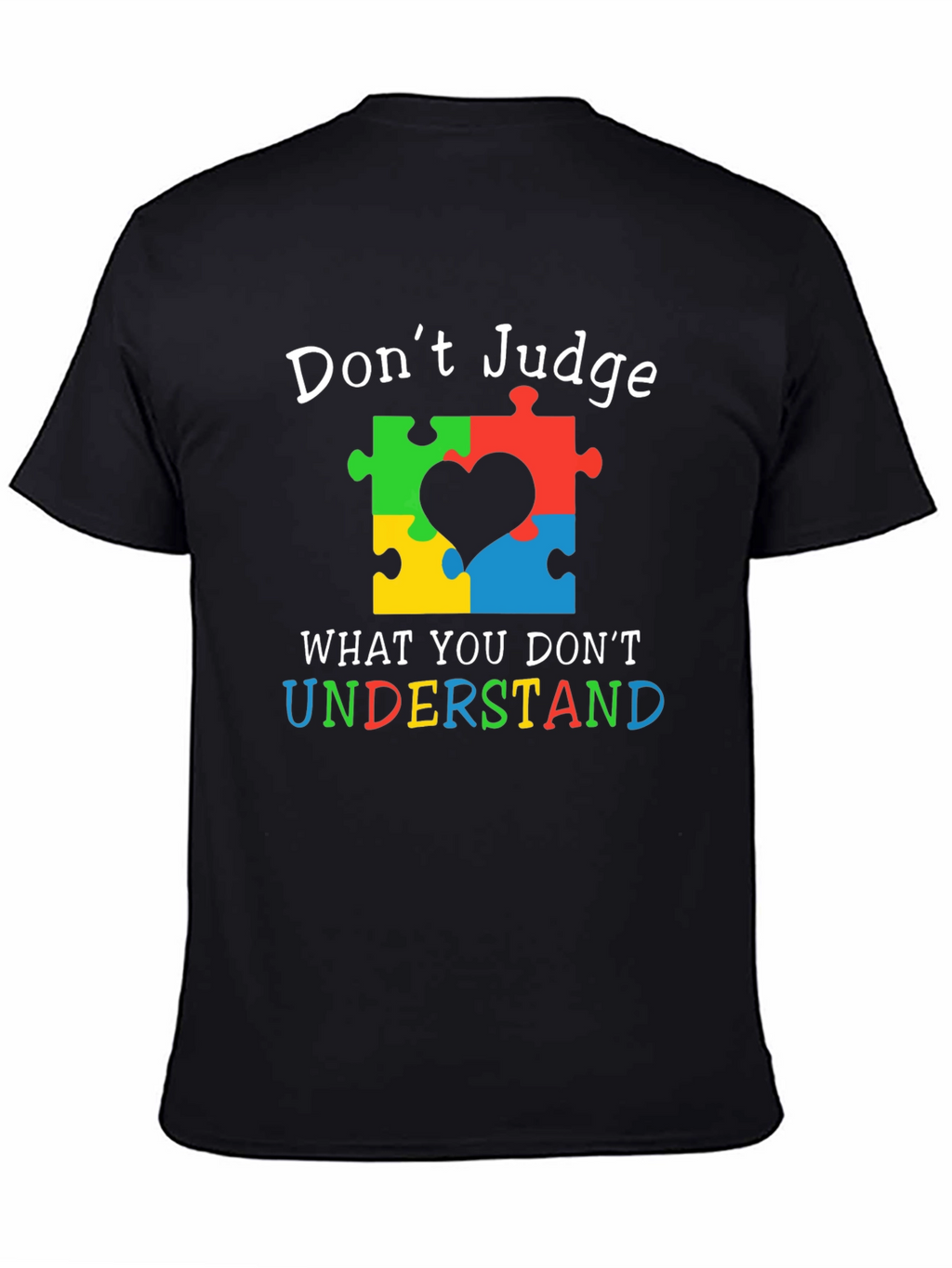 Autism Awareness Puzzle Heart T-Shirt