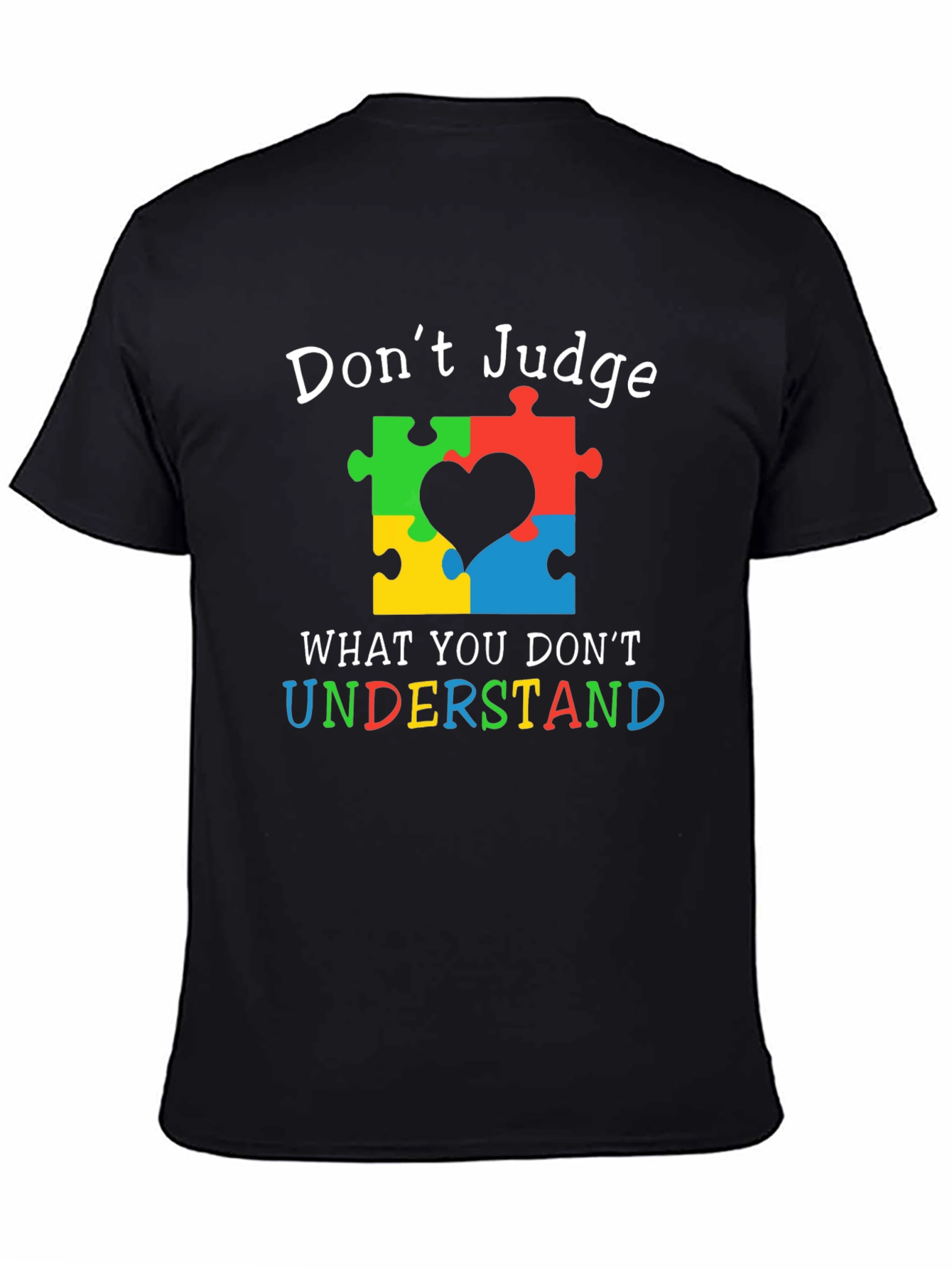 Autism Awareness Puzzle Heart T-Shirt