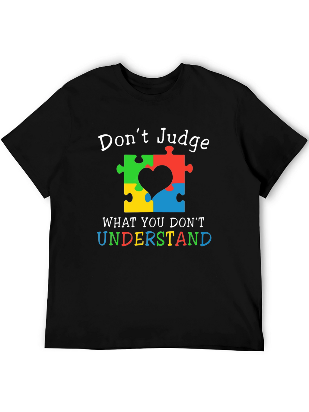 Autism Awareness Puzzle Heart T-Shirt