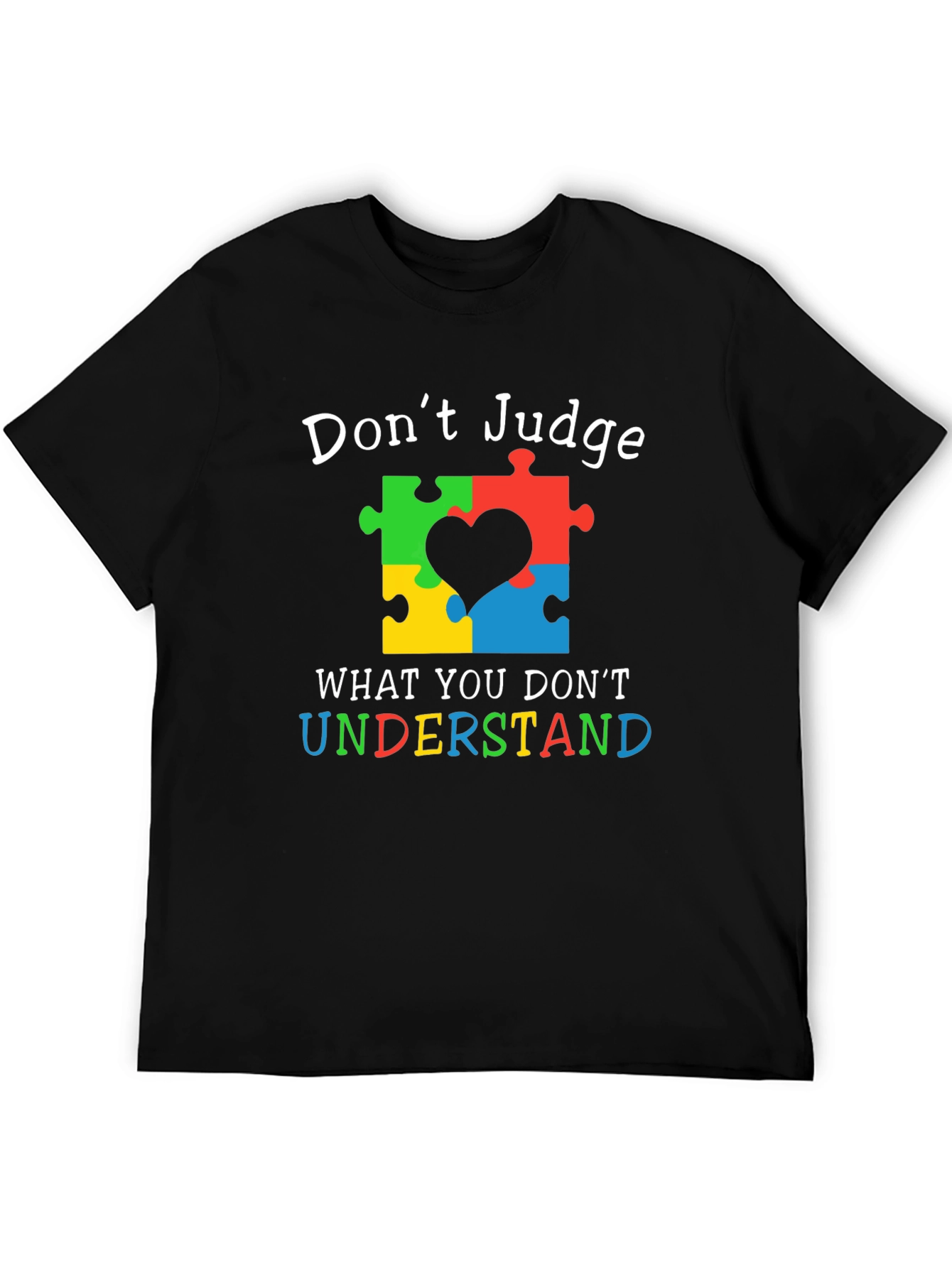 Autism Awareness Puzzle Heart T-Shirt