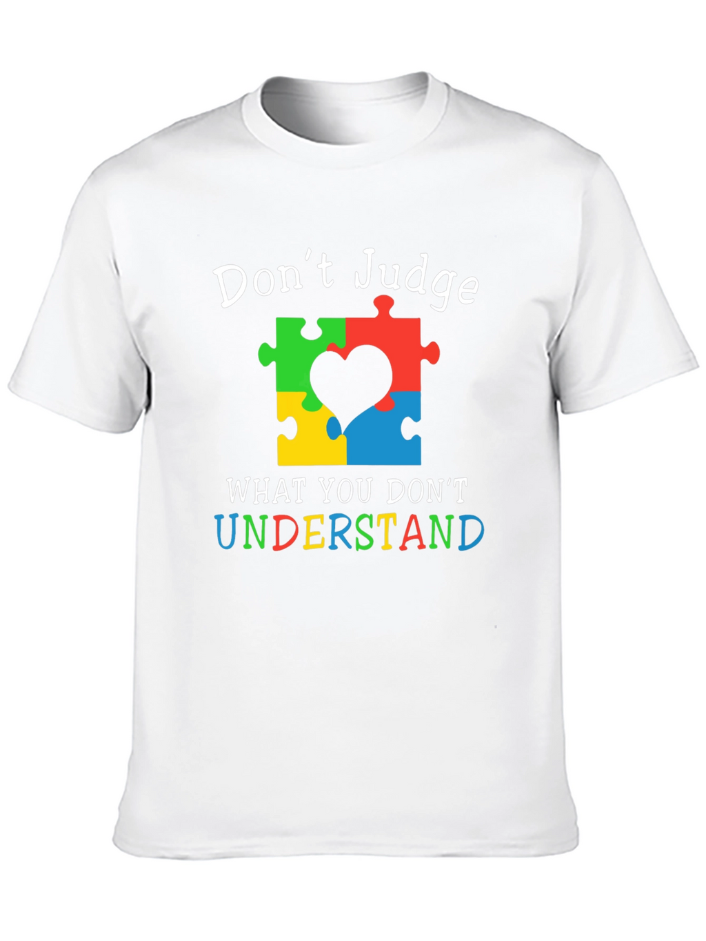 Autism Awareness Puzzle Heart T-Shirt