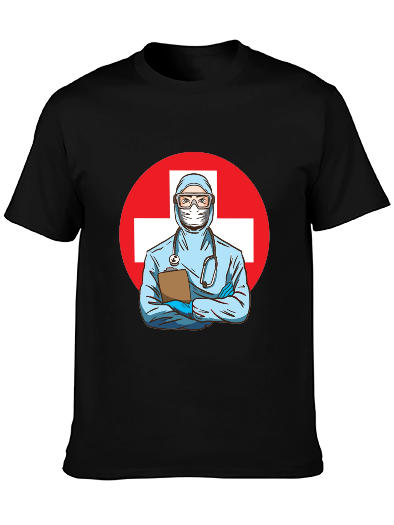 Doctor Graphic Tee - Black T-Shirt