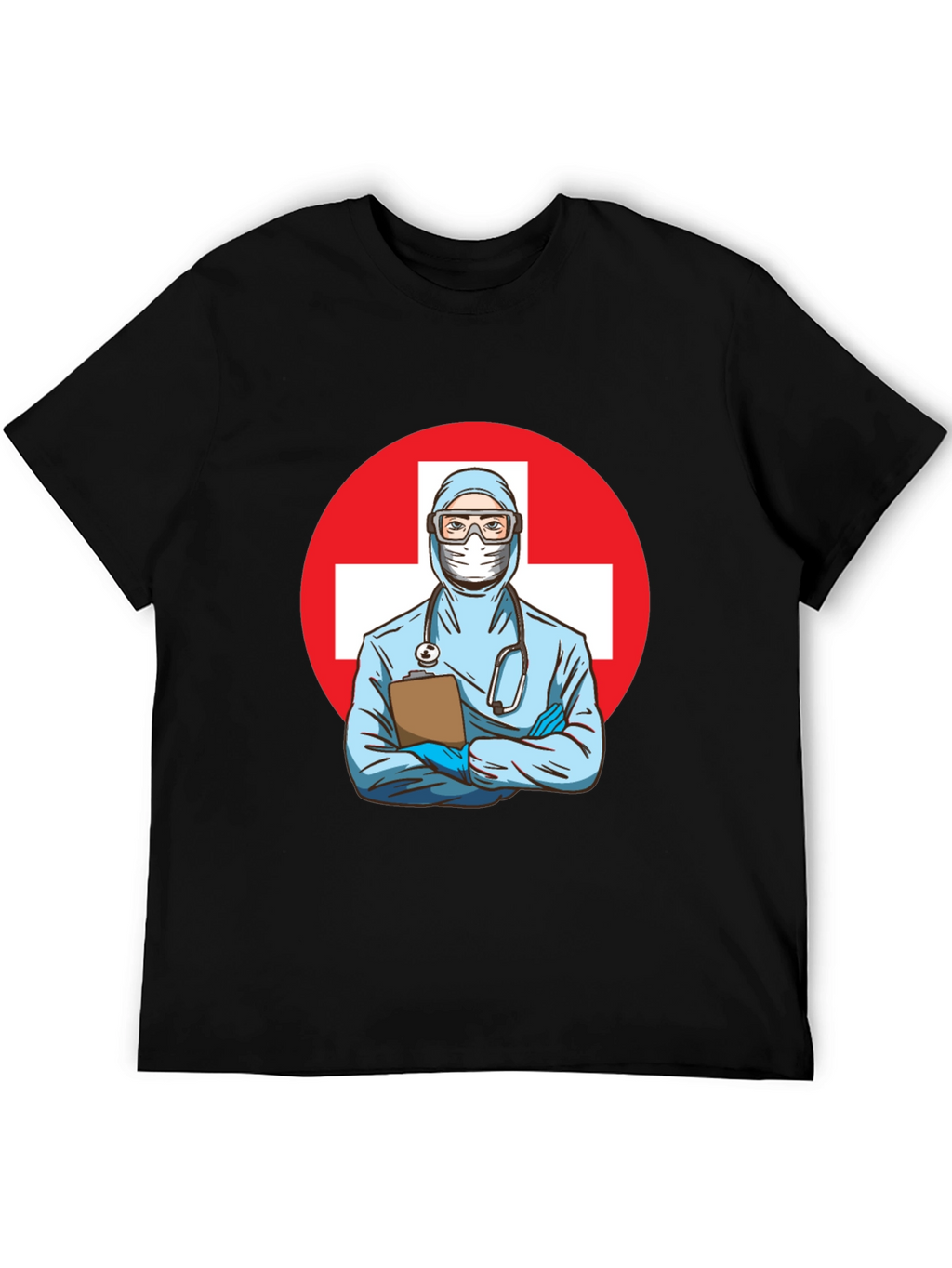Doctor Graphic Tee - Black T-Shirt